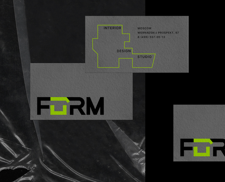 FORM | Interior Design Studio | Brand identity