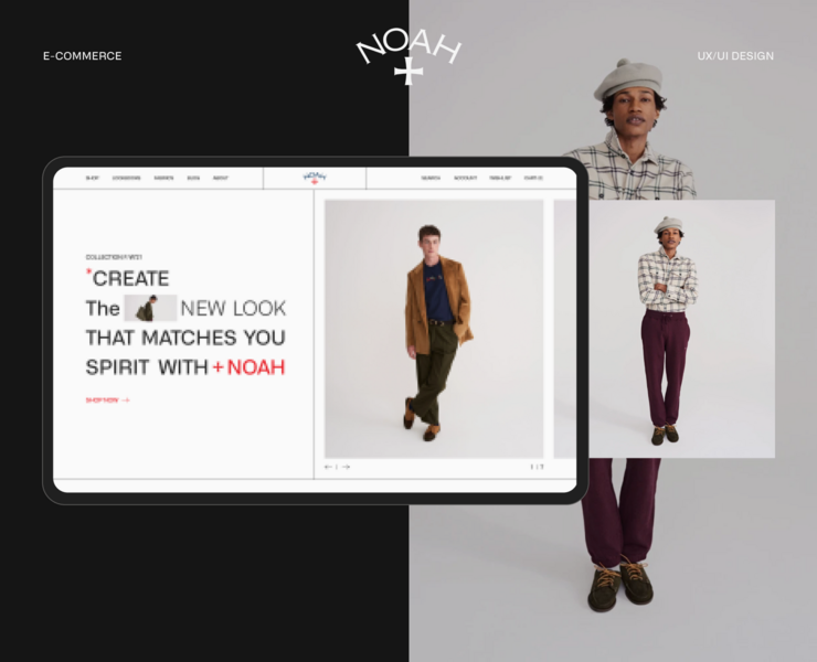 NOAH — e-commerce redesign