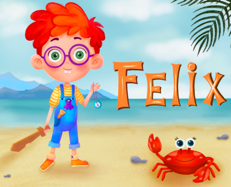 Character design of Felix