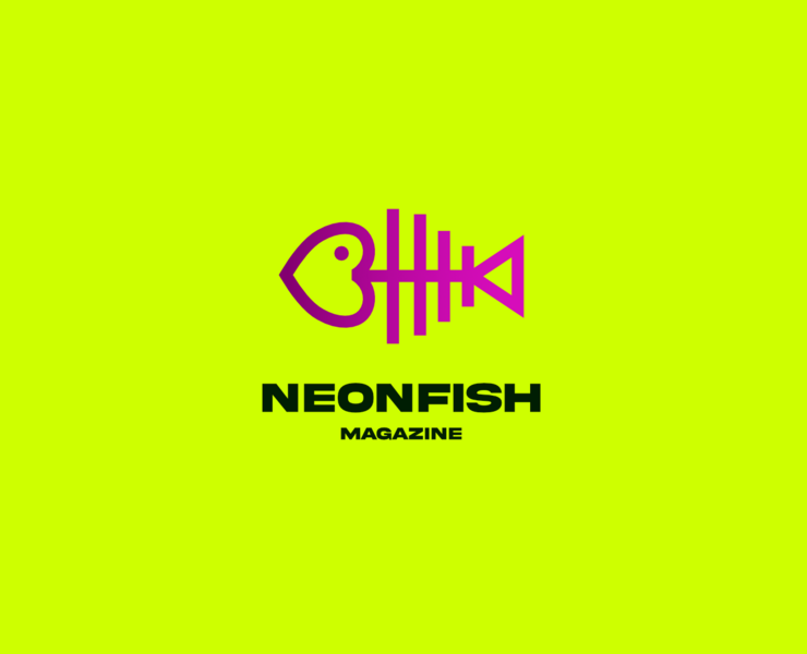 NEON FISH magazine  logo/branding