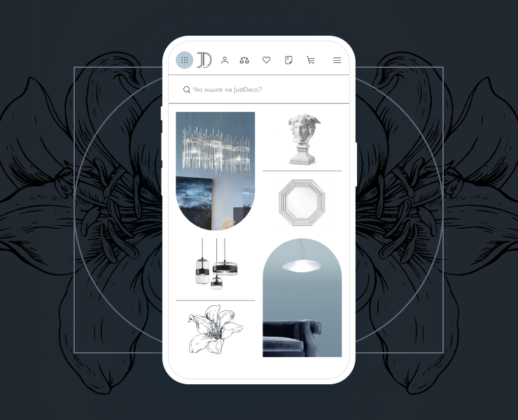 Just Deco — Интерфейсы на Dprofile
