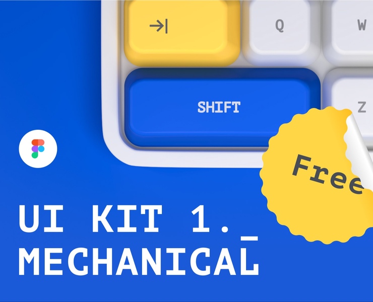 Mechanical UI Kit / Интерфейс