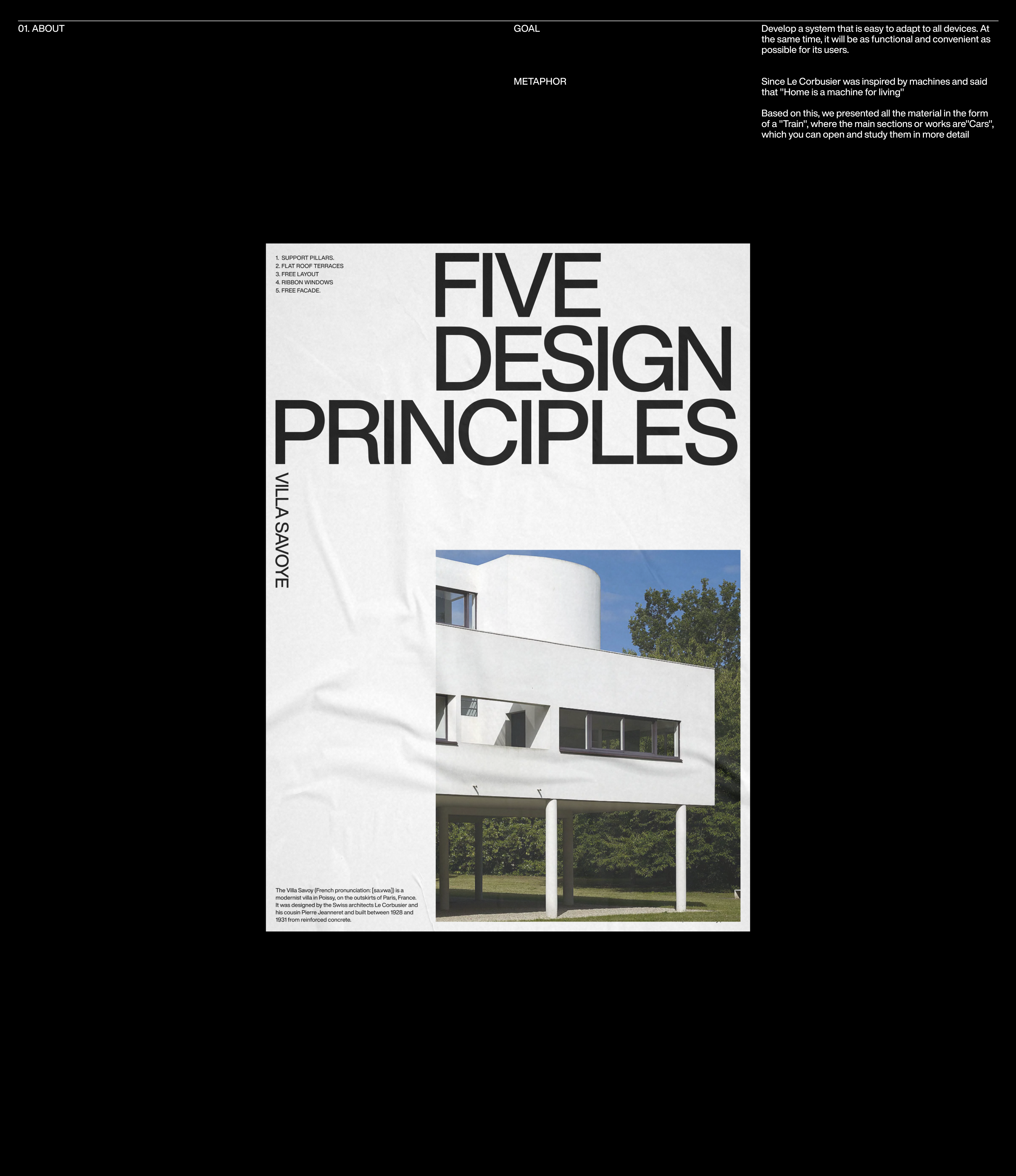 LE CORBUSIER — Website — Dprofile