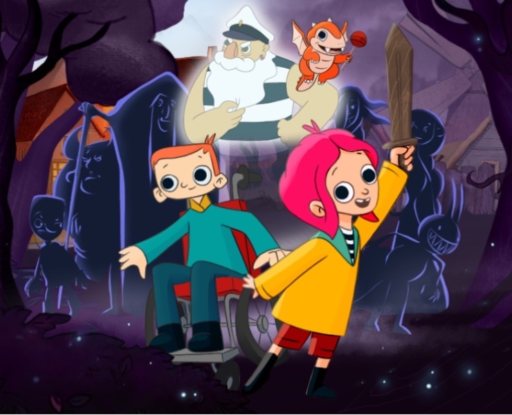 Иллюстрации для мультфильма — Иллюстрация на Dprofile