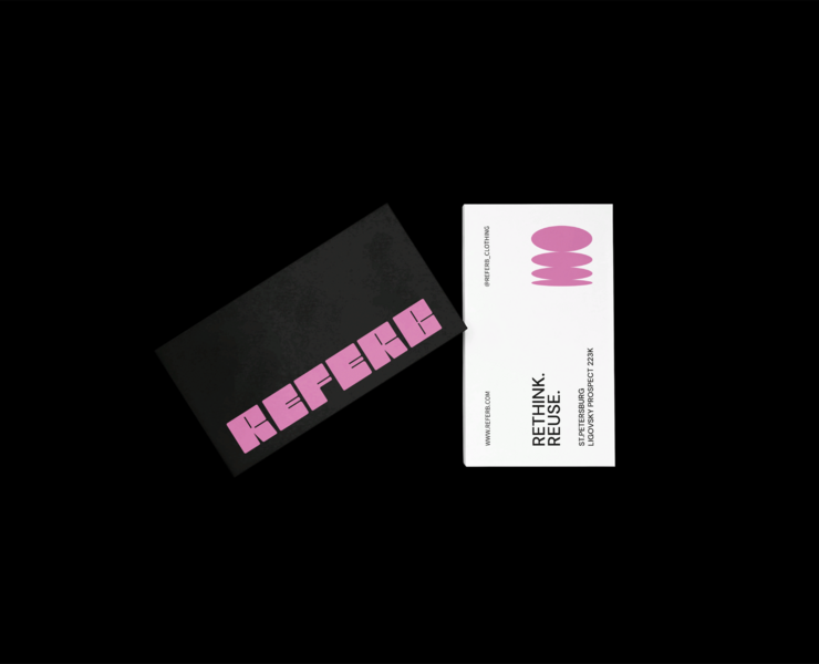Referb clothing brand / visual identity