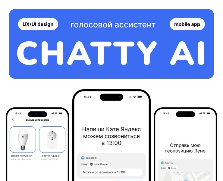 Chatty AI голосовой ассистент на основе ИИ