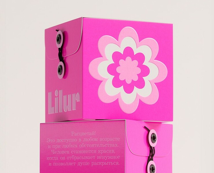 LILUR — Брендинг, 3D на Dprofile