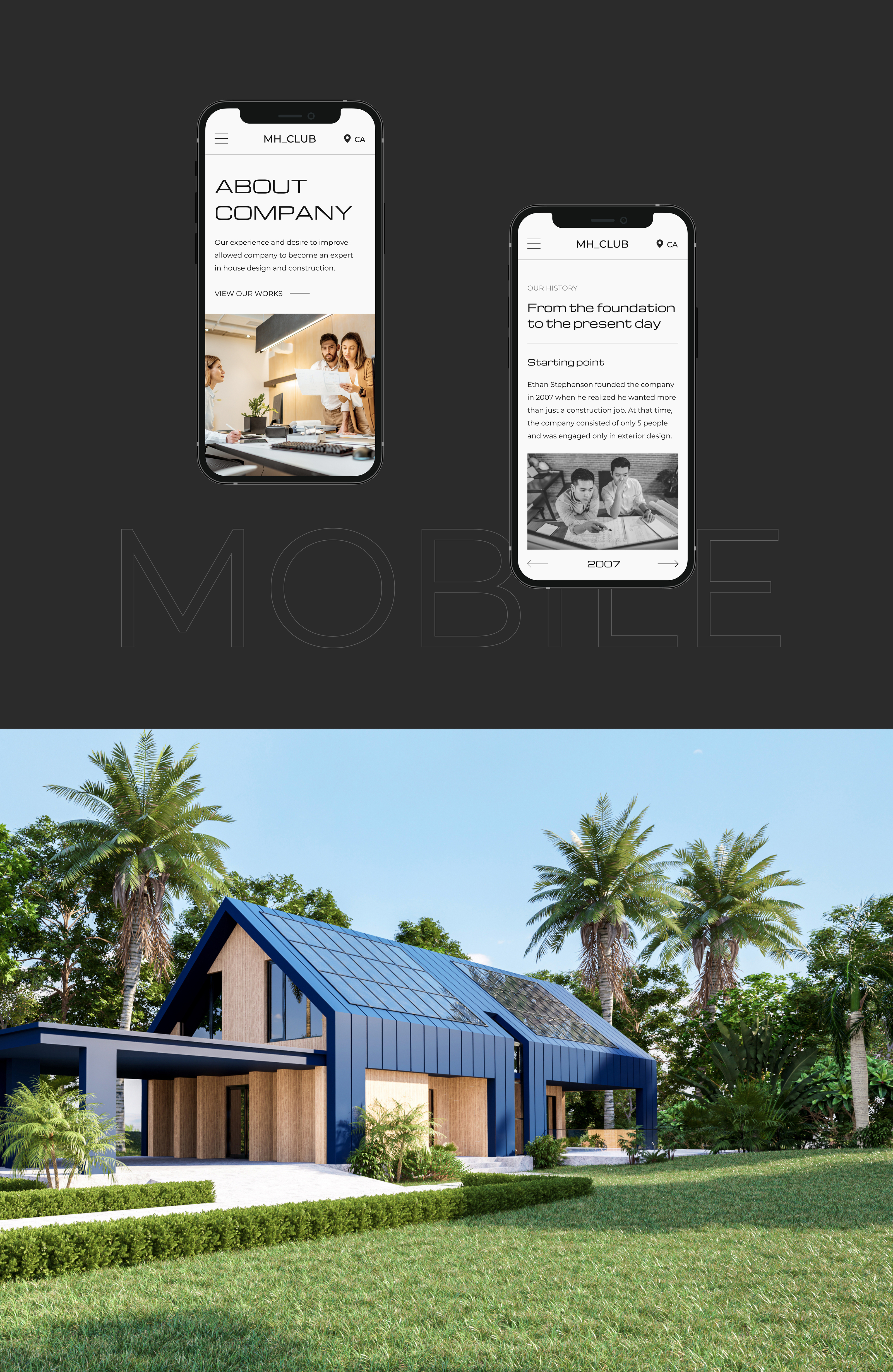 Corporate website | Architectural company — Изображение №9 — Интерфейсы на Dprofile