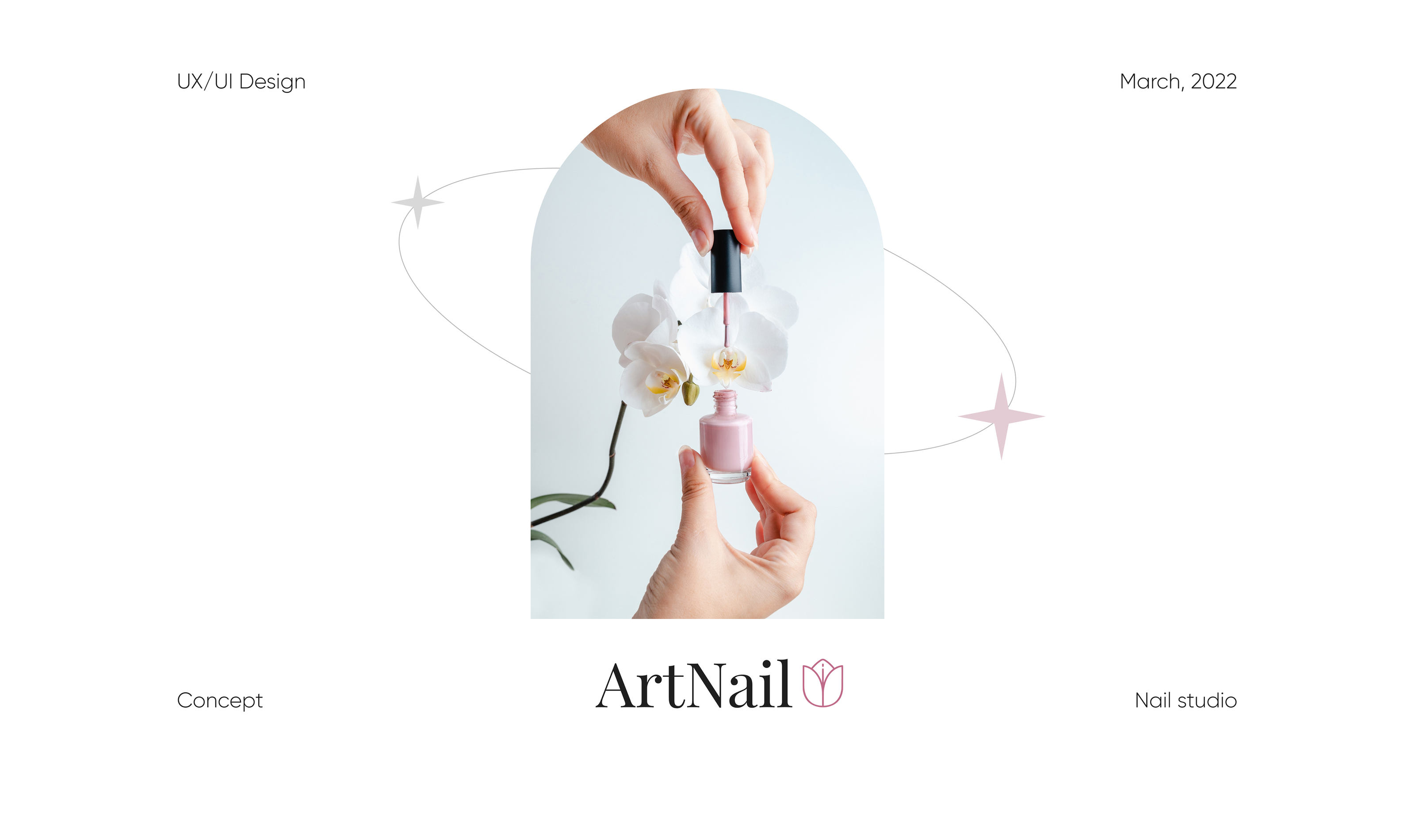 Landing page | Nail studio — Изображение №1 — Интерфейсы на Dprofile