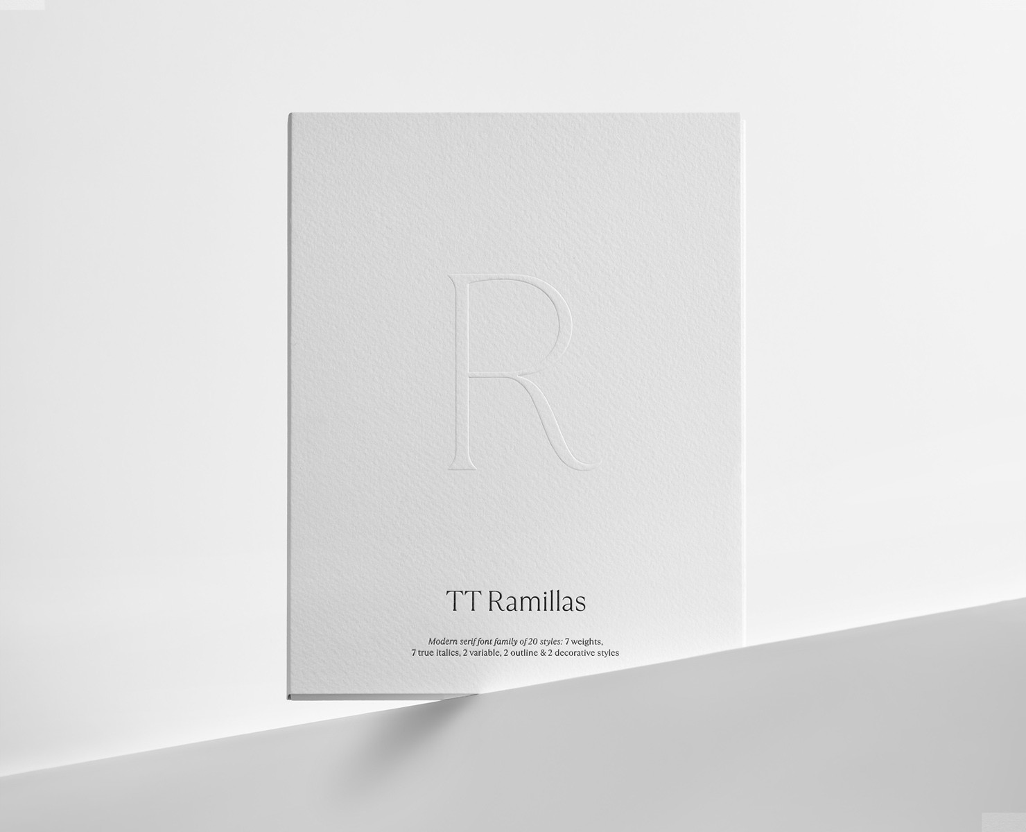 Шрифт TT Ramillas и специмен