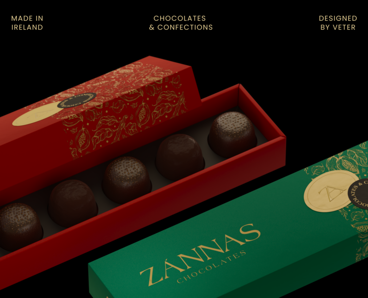 Zanna's Chocolates Visual Brand identity