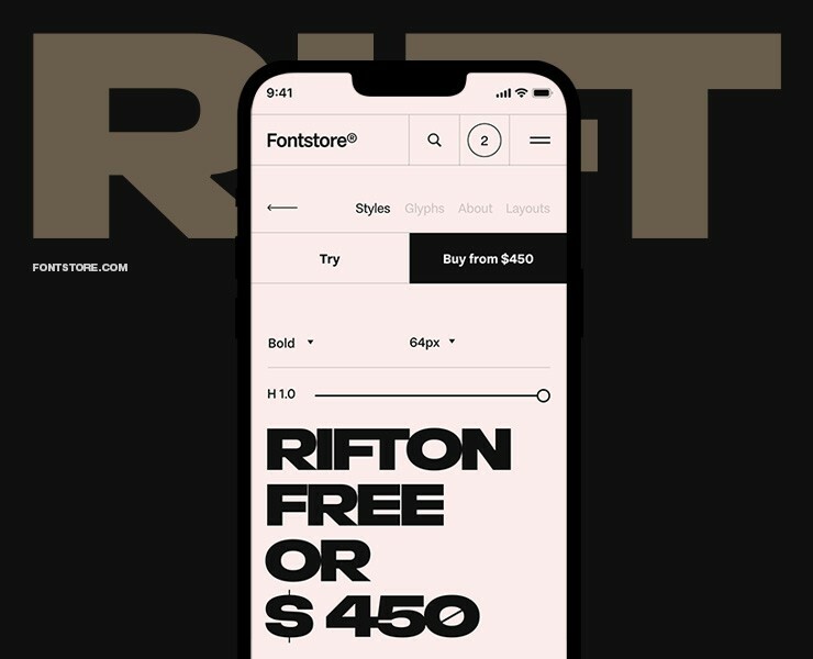 Fontstore web на Dprofile