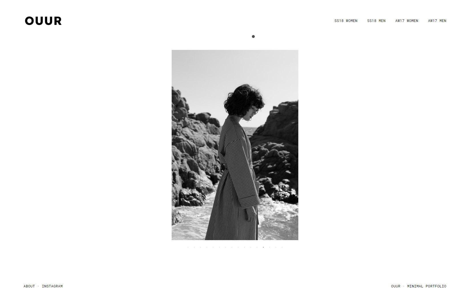 OUUR : Clothing — Изображение №5 — Интерфейсы на Dprofile