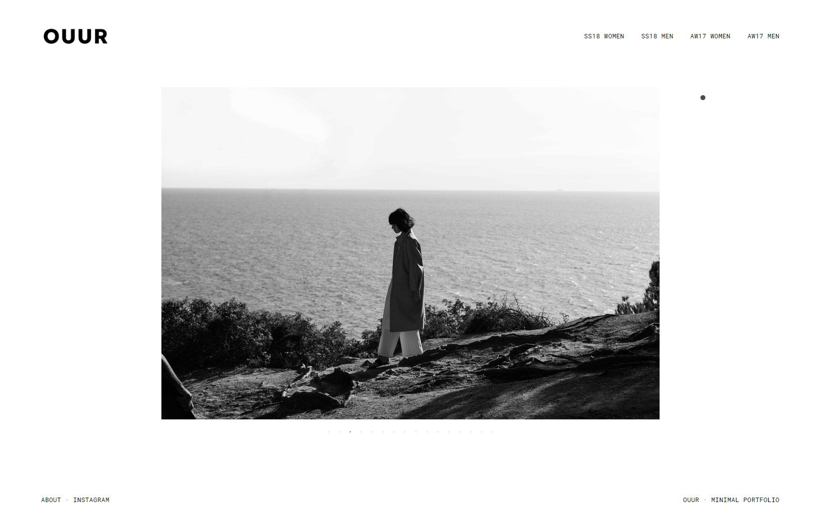 OUUR : Clothing — Изображение №8 — Интерфейсы на Dprofile