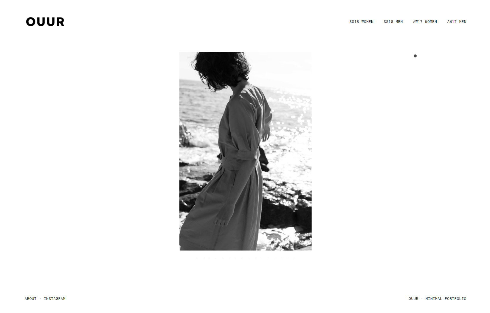 OUUR : Clothing — Изображение №1 — Интерфейсы на Dprofile