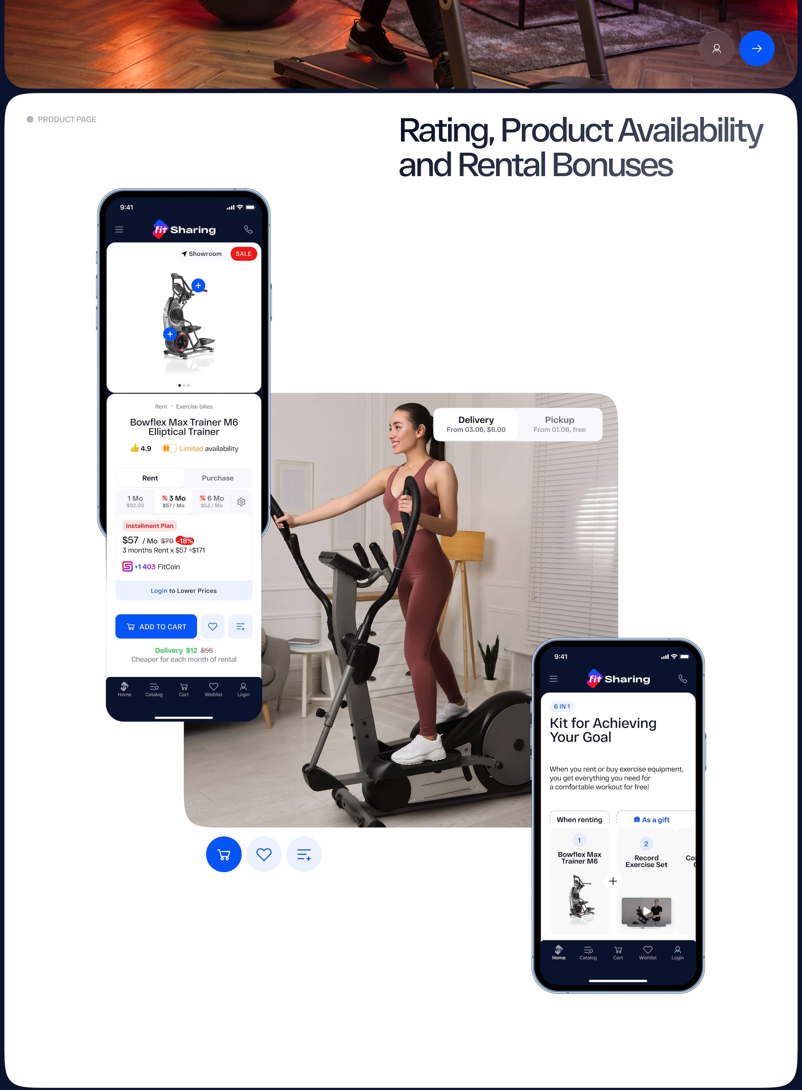 FitSharing — Изображение №7 — Интерфейсы, Брендинг на Dprofile