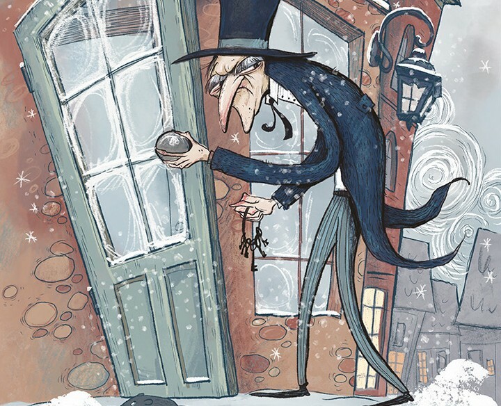 Книжная иллюстрация. A Christmas Carol