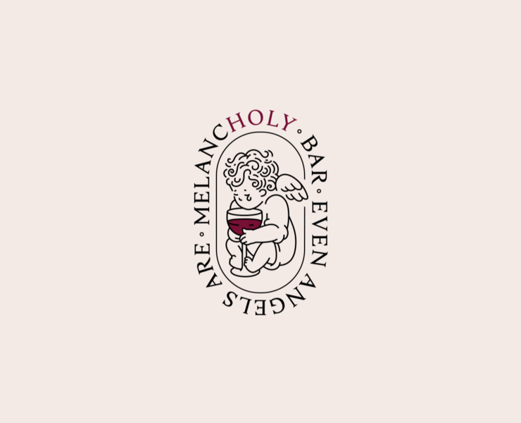 Melancholy bar logo