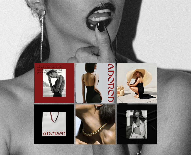 Adored | Logotype | Brand identity | Corporate identity