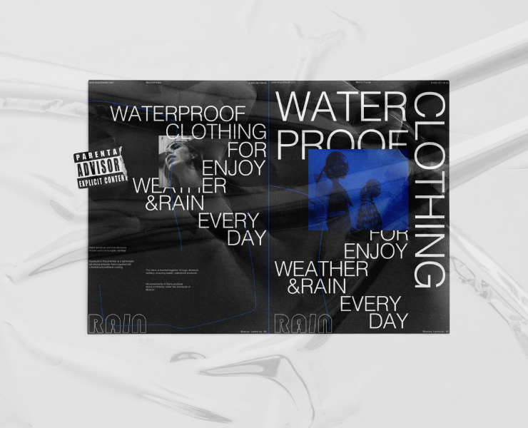 RAIN / brand identity / logotype