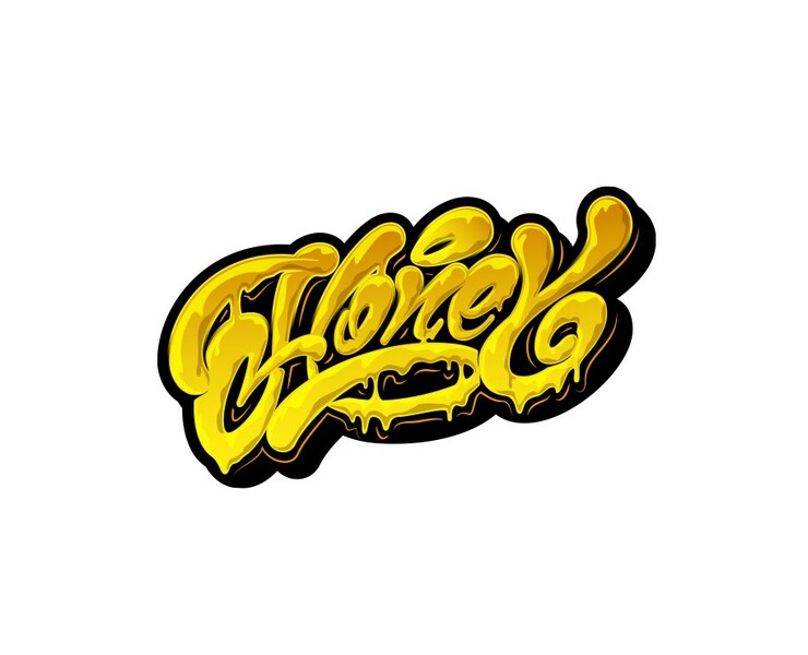 Lettering set 12/ Graffiti liquid style