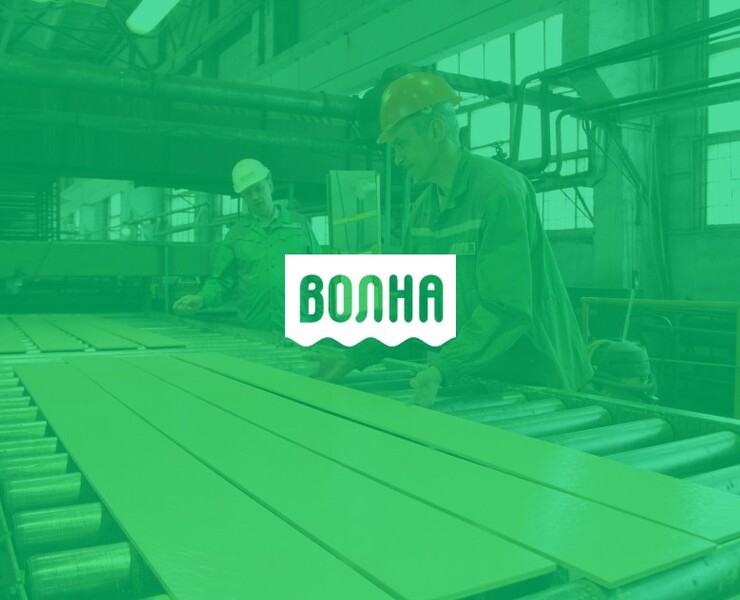 Волна - корпоративный веб-сайт на Dprofile