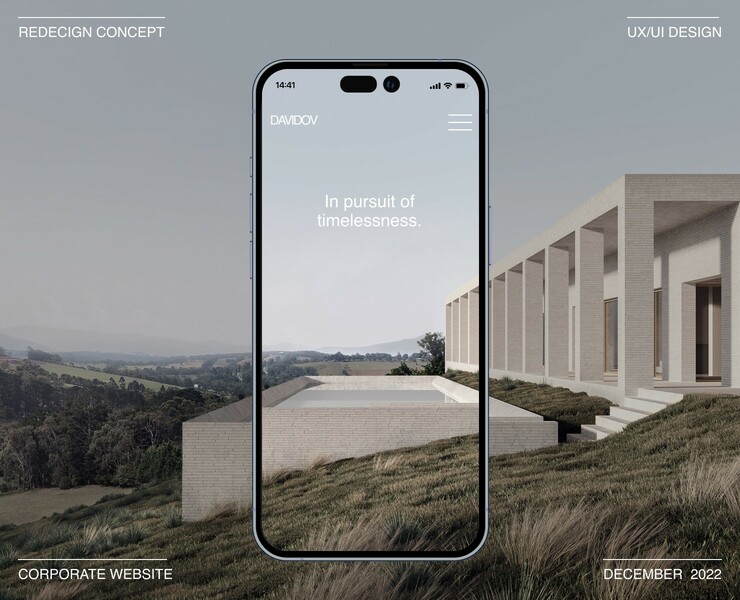Davidov Architects | Corporate website на Dprofile