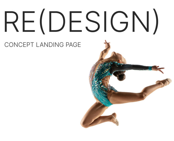 Re(design) Landing Page