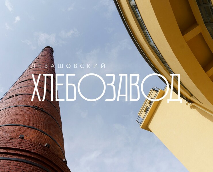 Логотип и навигация Левашовского хлебозавода на Dprofile
