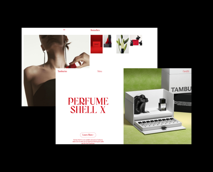 Tamburins / E-commerce redesign