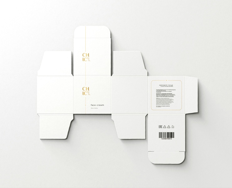 Упаковка бренда косметики | cosmetic brand packaging