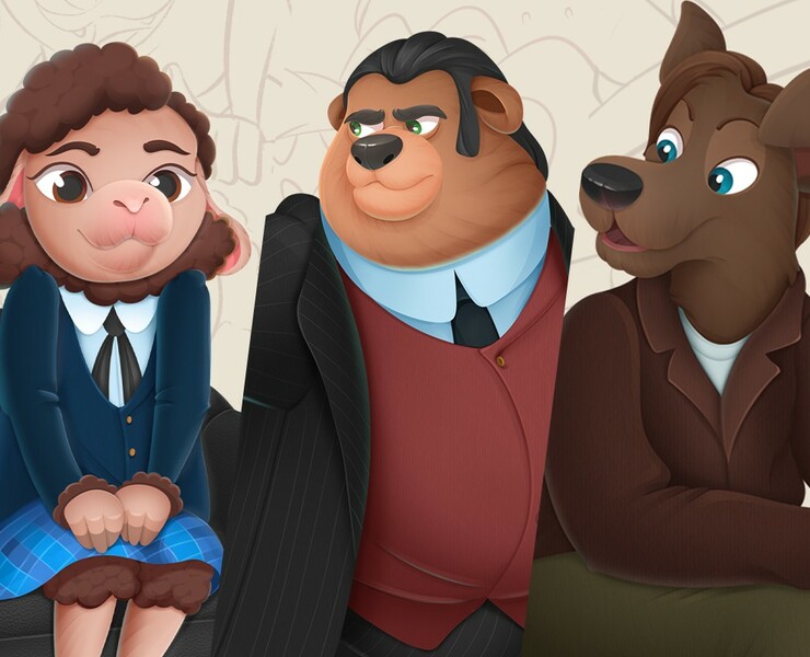Character design/ Animals/ Cartoon