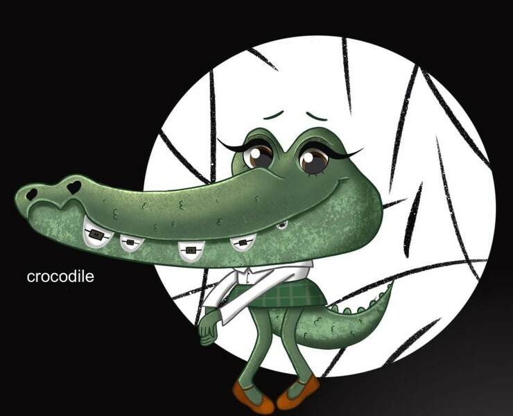 Character design. School